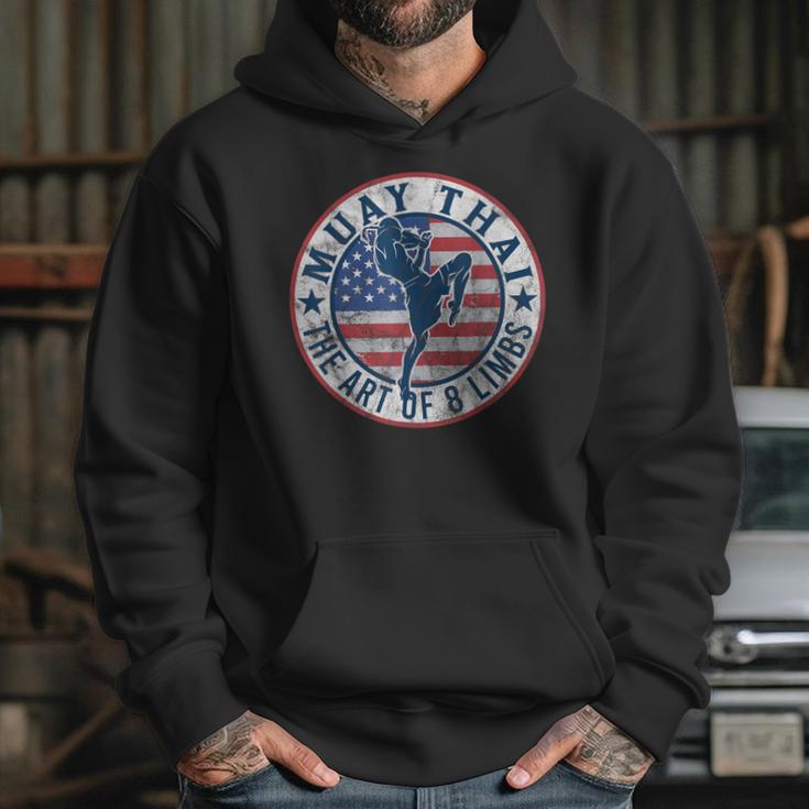 Vintage Muay Thai Karate Boxing Mixed Martial Arts Unisex Hoodie Vintage Muay Thai Karate Boxing Mixed Martial Arts Unisex Hoodie