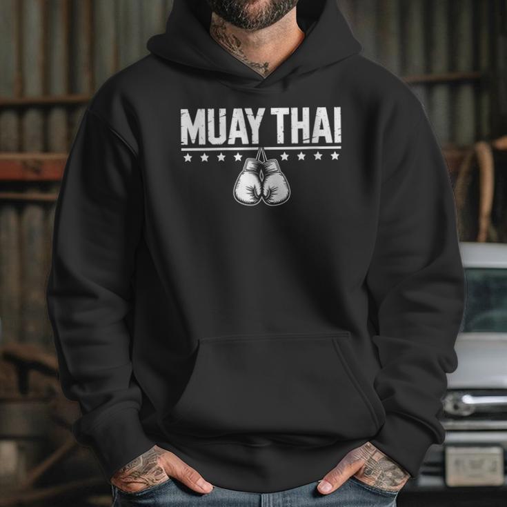 Women's Cute Muay Thai Art For Men Women Kids Muay Thai Lovers Unisex Hoodie