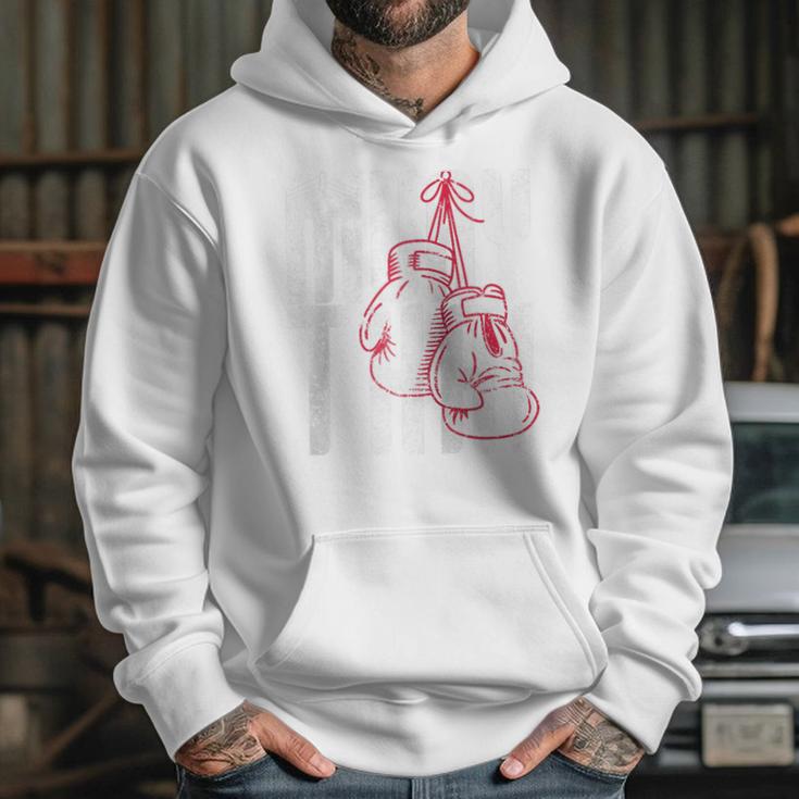 Fighter Gloves Muay Thai Raglan Baseball Tee Unisex Hoodie