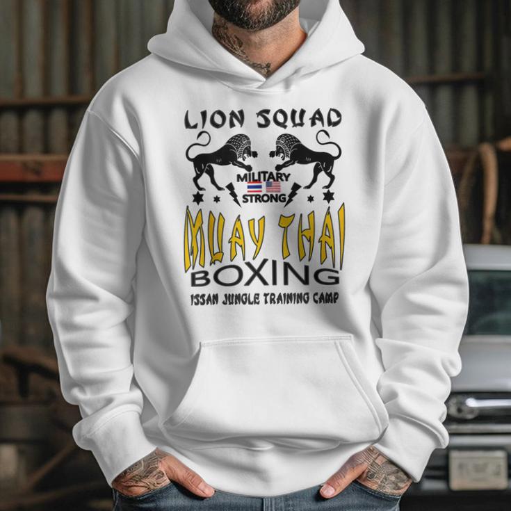 LION SQUAD THAILAND KICKBOXING MUAY THAI MMA TRAINING Unisex Hoodie