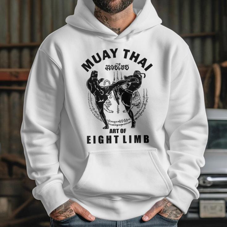 Muay Thai Art Of Eight Limb Unisex Hoodie Muay Thai Art Of Eight Limb Unisex Hoodie
