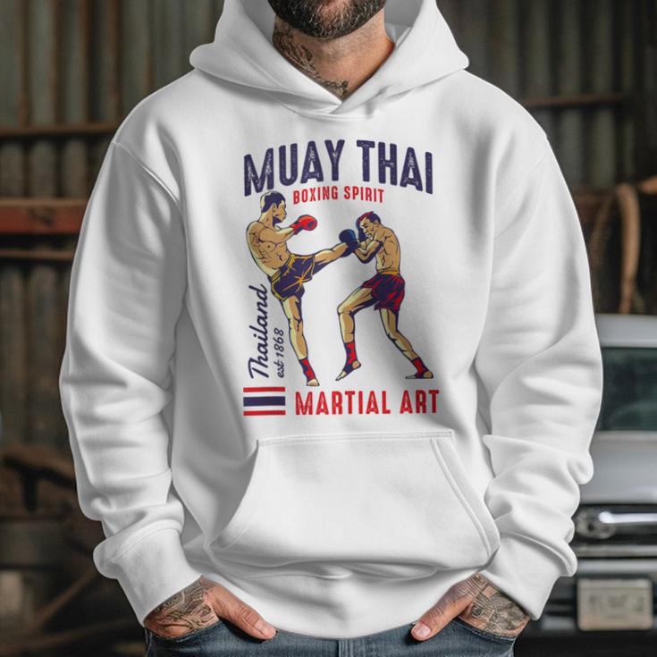 Muay Thai Boxing Spirit Martial Art Unisex Hoodie
