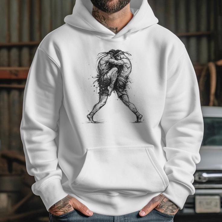 Muay Thai Kickboxing Nak Muay Thai Boxing Fighter Unisex Hoodie Muay Thai Kickboxing Nak Muay Thai Boxing Fighter Unisex Hoodie