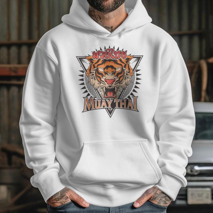 Tigar Muay Thai MMA Vintage Kickboxing Training Unisex Hoodie Tigar Muay Thai MMA Vintage Kickboxing Training Unisex Hoodie