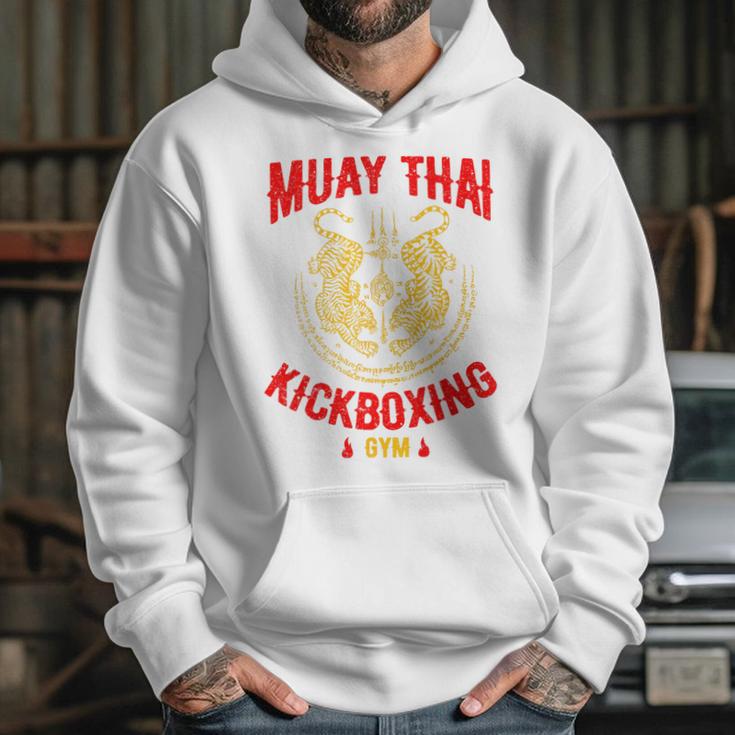 Tiger Muay Thai Kickboxing Gym MMA Training Unisex Hoodie