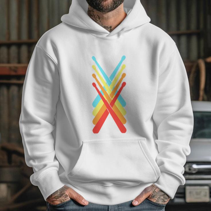 Vintage Drum Kit Percussion Drummer Unisex Hoodie Vintage Drum Kit Percussion Drummer Unisex Hoodie