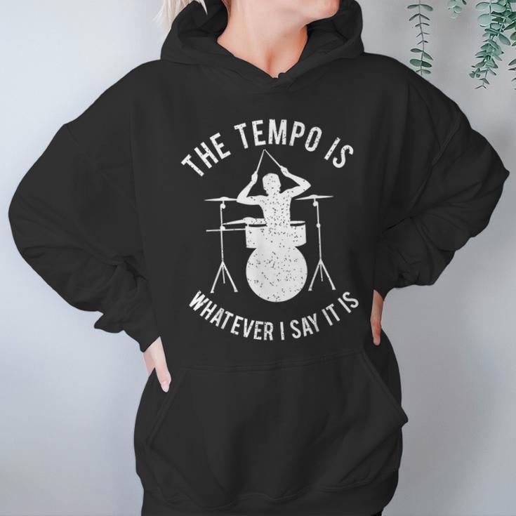 Drum Kit Graphic For a Drummer With Percussion Instruments Unisex Hoodie Drum Kit Graphic For a Drummer With Percussion Instruments Unisex Hoodie