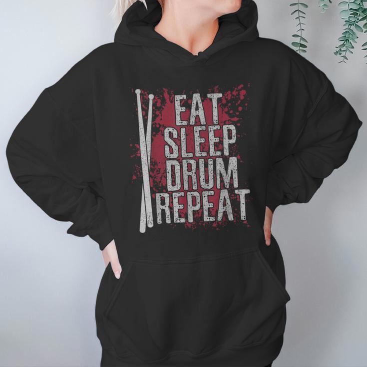 Drummer Eat Sleep Drum Repeat Drum Kit Musician Unisex Hoodie Drummer Eat Sleep Drum Repeat Drum Kit Musician Unisex Hoodie