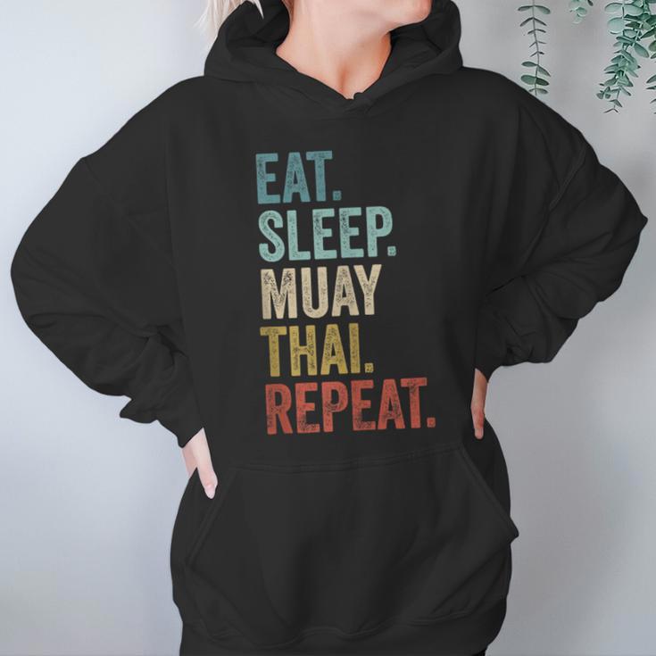 Eat Sleep Muay Thai Repeat Thai Boxing Unisex Hoodie Eat Sleep Muay Thai Repeat Thai Boxing Unisex Hoodie
