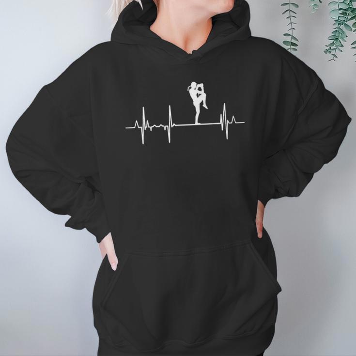 My Heart Beats For Muay Thai Martial Artist Unisex Hoodie