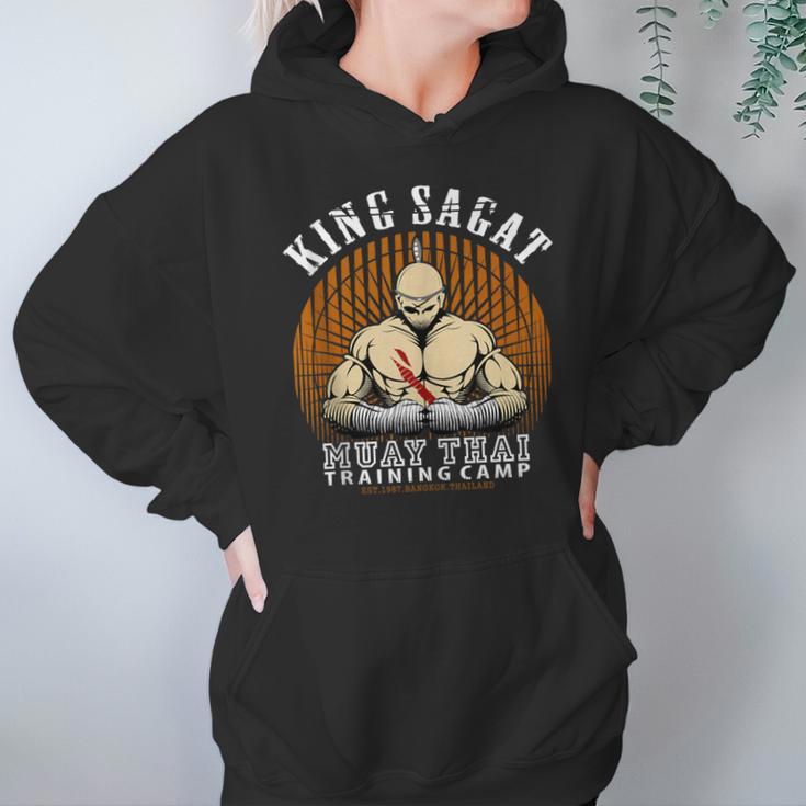 Muay Thai Boxing Training Gym Sagat Training Camp Unisex Hoodie Muay Thai Boxing Training Gym Sagat Training Camp Unisex Hoodie