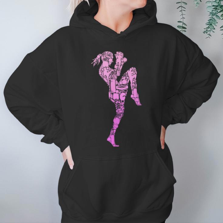 Muay Thai Thai Boxing Women Girls Children Unisex Hoodie