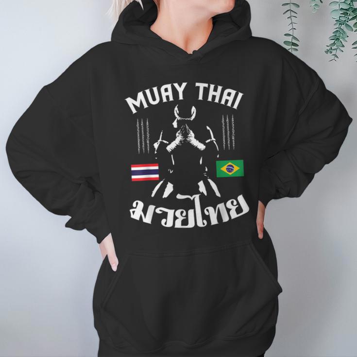 Muay Thai Brazil Brazilian Martial Arts Thai Unisex Hoodie Muay Thai Brazil Brazilian Martial Arts Thai Unisex Hoodie