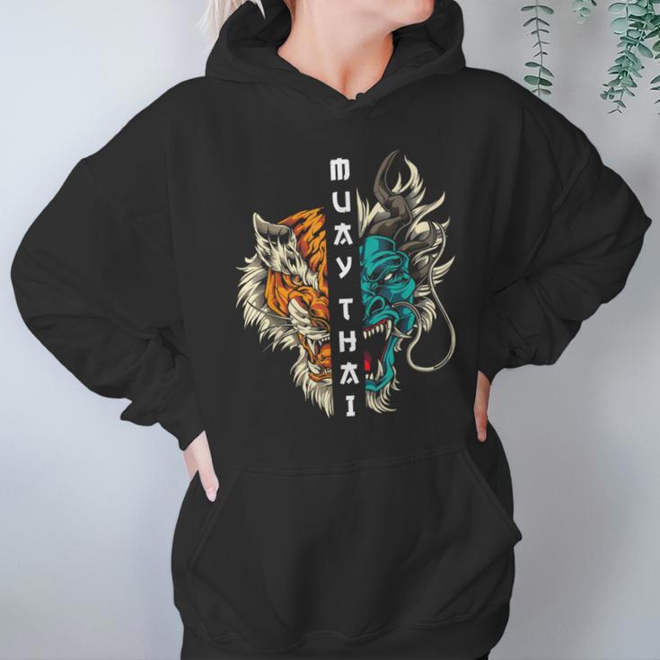 Muay Thai Dragon Tiger Unisex Hoodie Muay Thai Dragon Tiger Unisex Hoodie