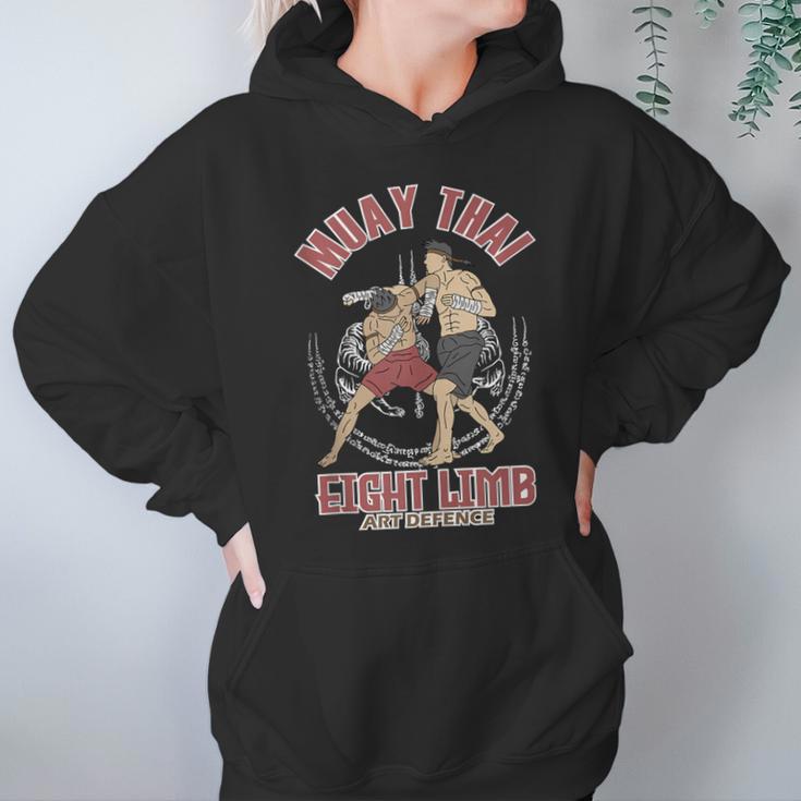 Muay Thai Eight Limb Art Defence Unisex Hoodie Muay Thai Eight Limb Art Defence Unisex Hoodie