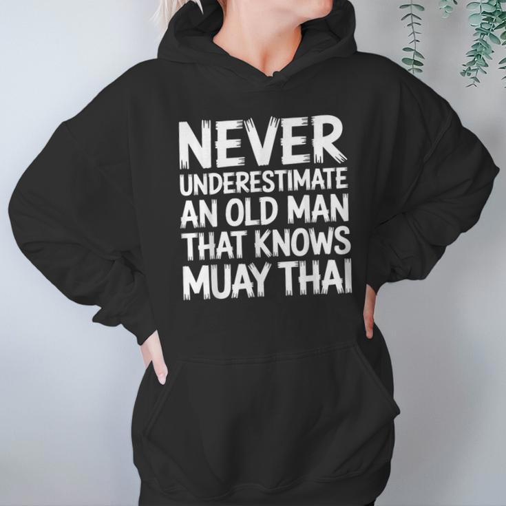 Muay Thai For Grandpa Men Mixed Martial Arts Unisex Hoodie Muay Thai For Grandpa Men Mixed Martial Arts Unisex Hoodie