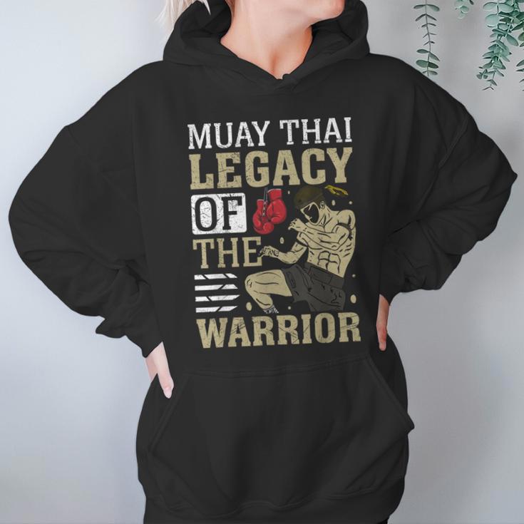 Muay Thai Legacy Of The Warrior Muay Thai Unisex Hoodie