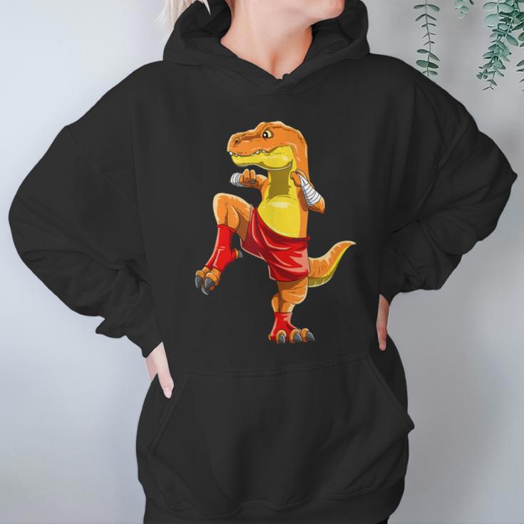 Muay Thai T-Rex Thai Boxing Unisex Hoodie Muay Thai T-Rex Thai Boxing Unisex Hoodie