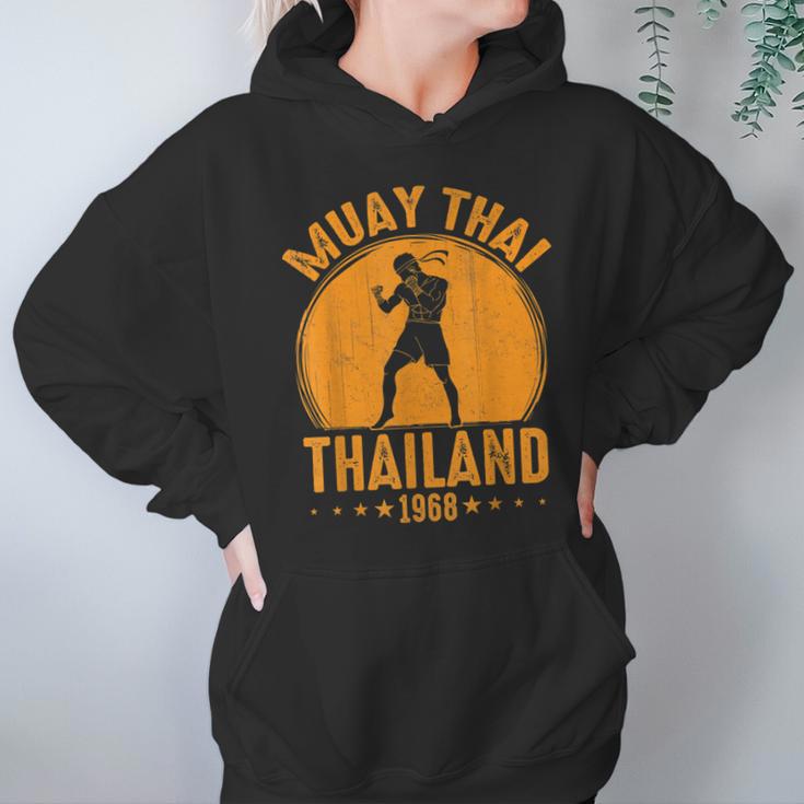 Muay Thai Thailand 1968 Slogan Sport Unisex Hoodie Muay Thai Thailand 1968 Slogan Sport Unisex Hoodie