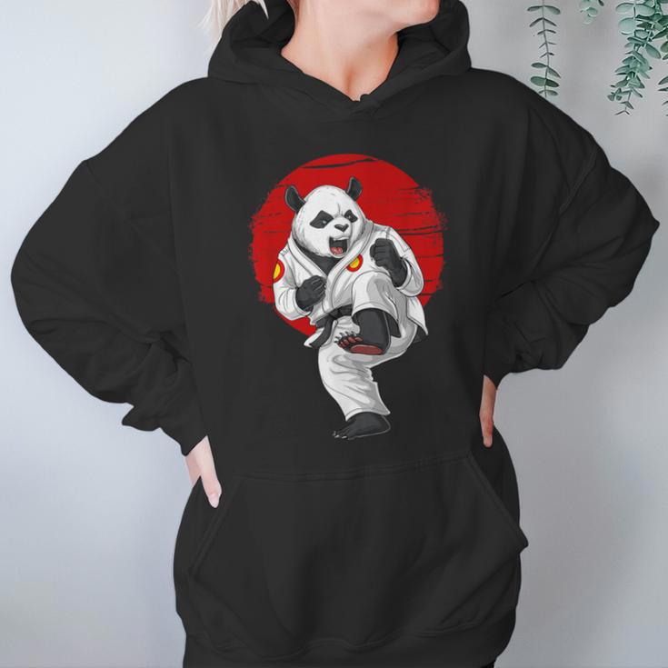 Panda Bear Karate Kickboxing Muay Thai Martial Arts Unisex Hoodie