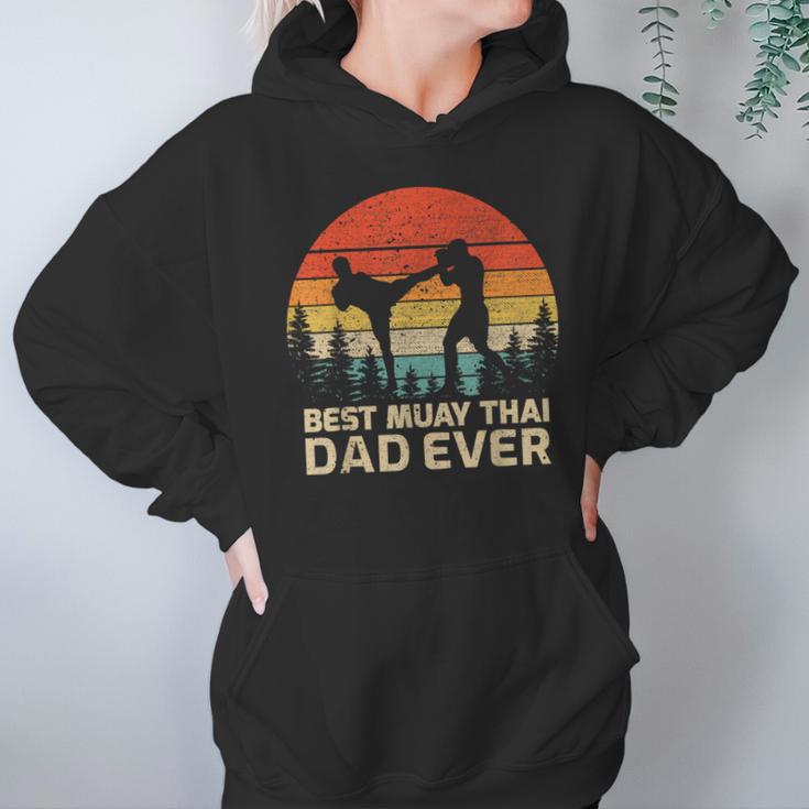 Retro Vintage Best Muay Thai Dad Ever Father's Day Unisex Hoodie Retro Vintage Best Muay Thai Dad Ever Father's Day Unisex Hoodie