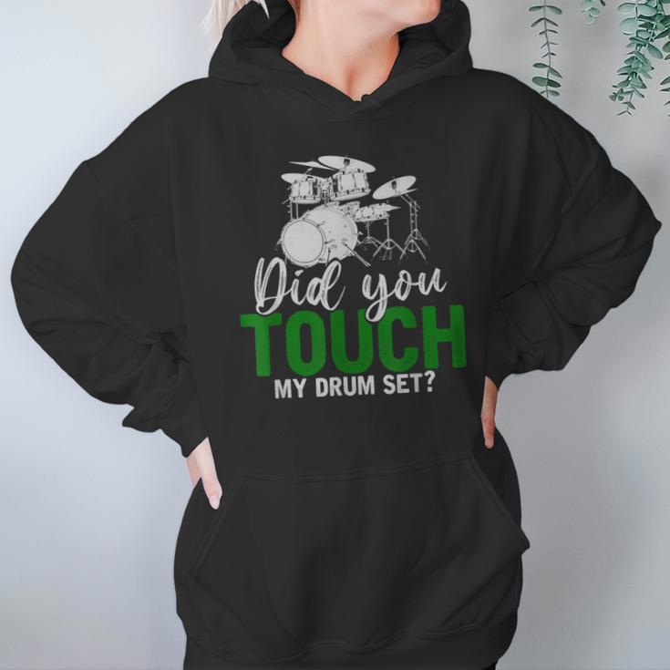 Rock Musical Instrument Band Drummer Drum Kit Unisex Hoodie Rock Musical Instrument Band Drummer Drum Kit Unisex Hoodie