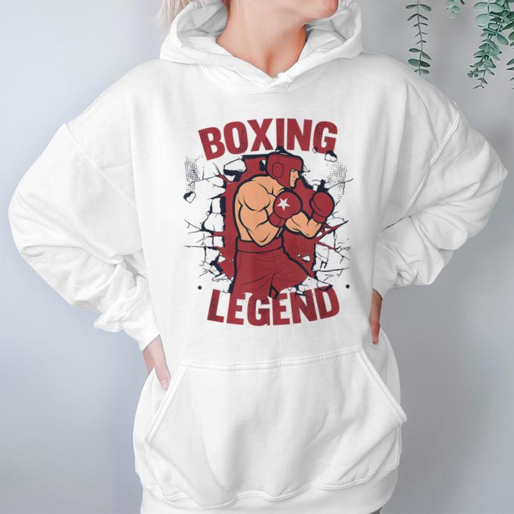 Boxing Legend Professional Boxer Muay Thai Boxing Unisex Hoodie
