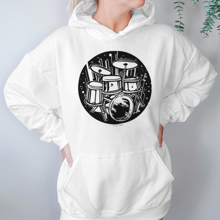 Drum Kit Drums Sweatshirt Unisex Hoodie Drum Kit Drums Sweatshirt Unisex Hoodie