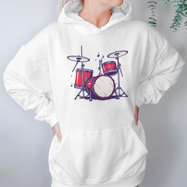 Drum Kit Electronic Drums Sweatshirt Unisex Hoodie Drum Kit Electronic Drums Sweatshirt Unisex Hoodie
