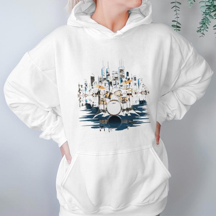 Drumset Drum Kit Music Drummer Drumming Unisex Hoodie Drumset Drum Kit Music Drummer Drumming Unisex Hoodie
