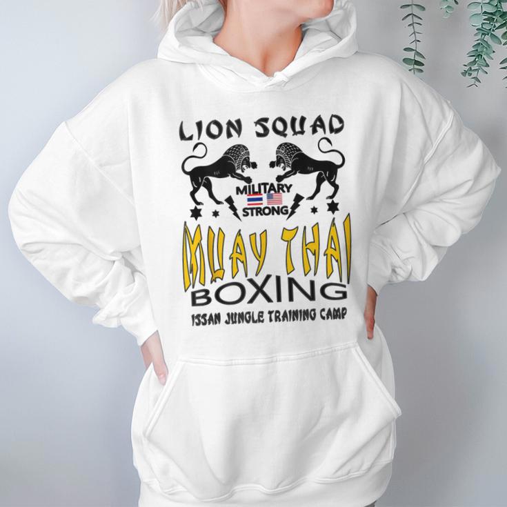 LION SQUAD THAILAND KICKBOXING MUAY THAI MMA TRAINING Unisex Hoodie