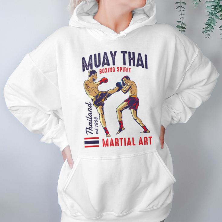 Muay Thai Boxing Spirit Martial Art Unisex Hoodie