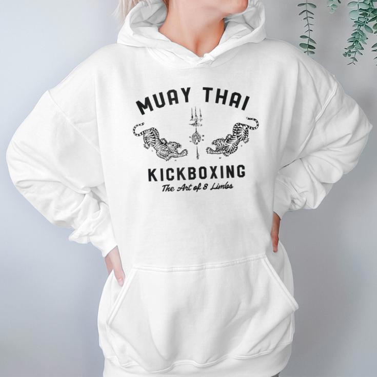 Muay Thai Twin Tigers MMA Warrior Fight Unisex Hoodie Muay Thai Twin Tigers MMA Warrior Fight Unisex Hoodie