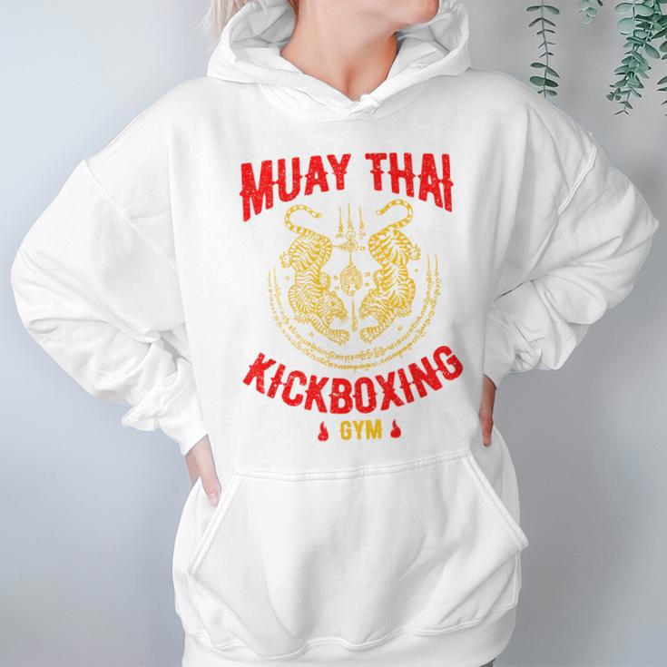 Tiger Muay Thai Kickboxing Gym MMA Training Unisex Hoodie