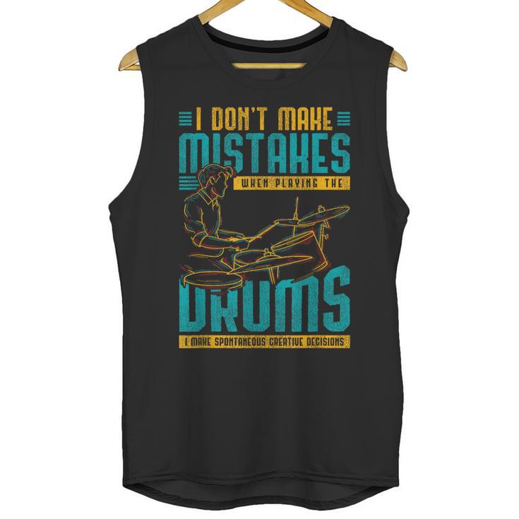 Drummer Drummer Drum Kit Unisex Tank Top