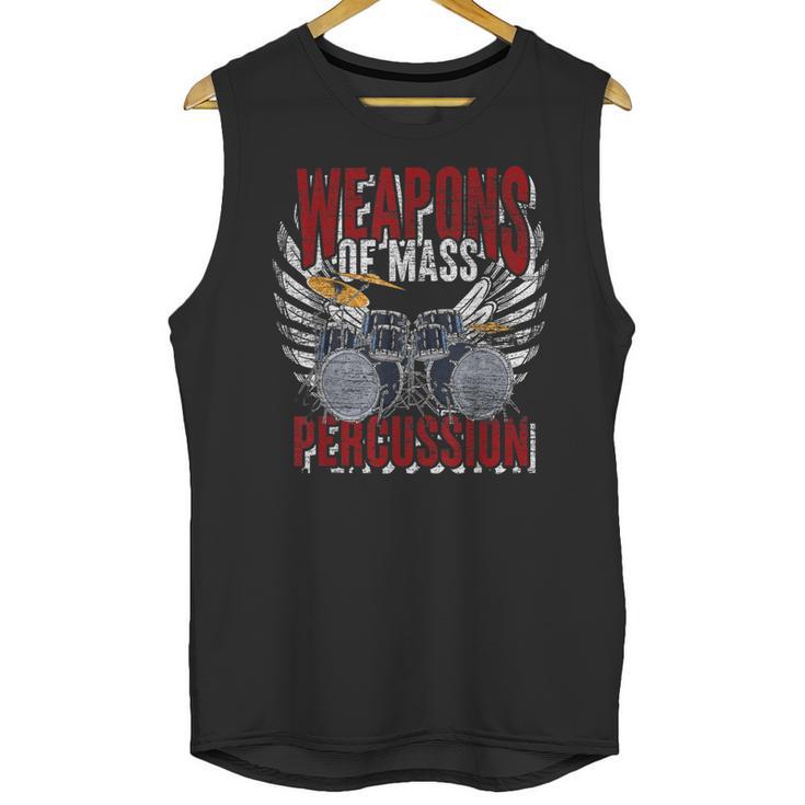Drummer Rock Drummer Drum Kit Unisex Tank Top