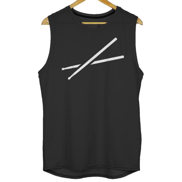 Drumsticks Drum Kit Unisex Tank Top