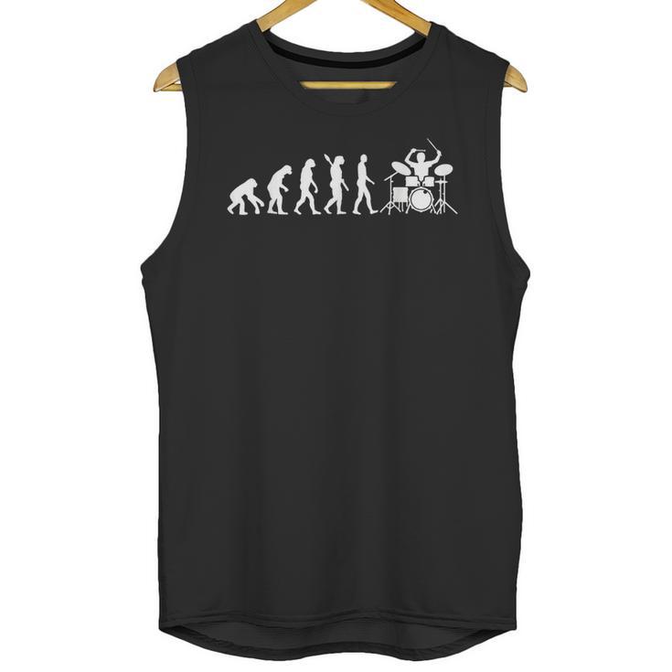 Evolution Drum Kit Unisex Tank Top