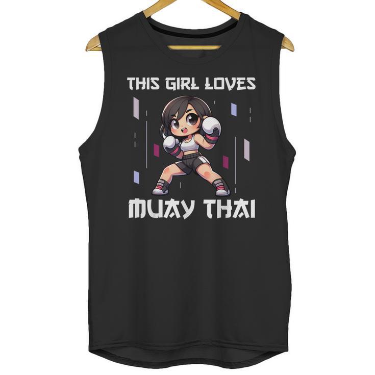 This Girl Loves Muay Thai Muay Thai Girls Kids Unisex Tank Top