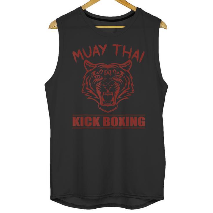 Great Muay Thai Tiger Kickboxing Martial Artist Unisex Tank Top