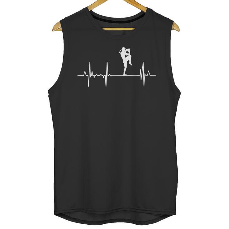 My Heart Beats For Muay Thai Martial Artist Unisex Tank Top