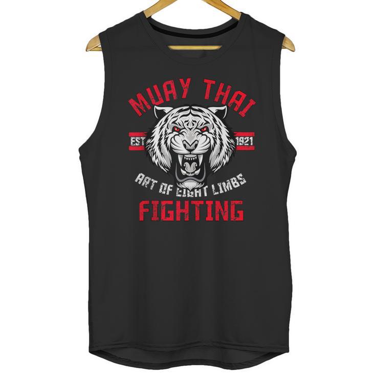 Muay Thai Art Of Eight Limbs Thai Boxing Mixed Martial Art Unisex Tank Top