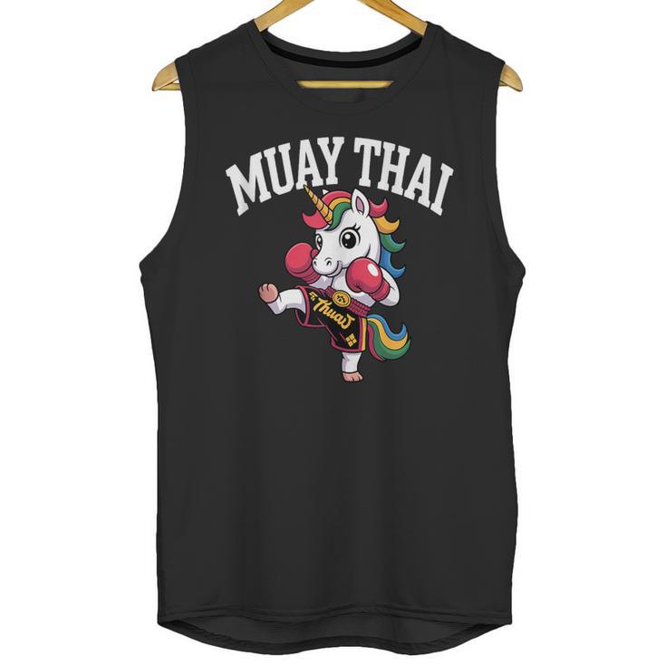 Muay Thai Art For Girls Kids Women Mixed Martial Arts Unisex Tank Top