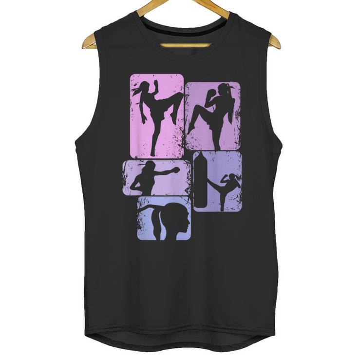 Muay Thai Thai Boxes Girls Kids Women Unisex Tank Top