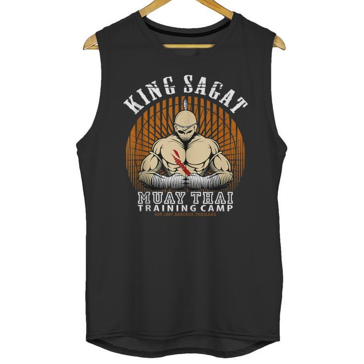 Muay Thai Boxing Training Gym Sagat Training Camp Unisex Tank Top