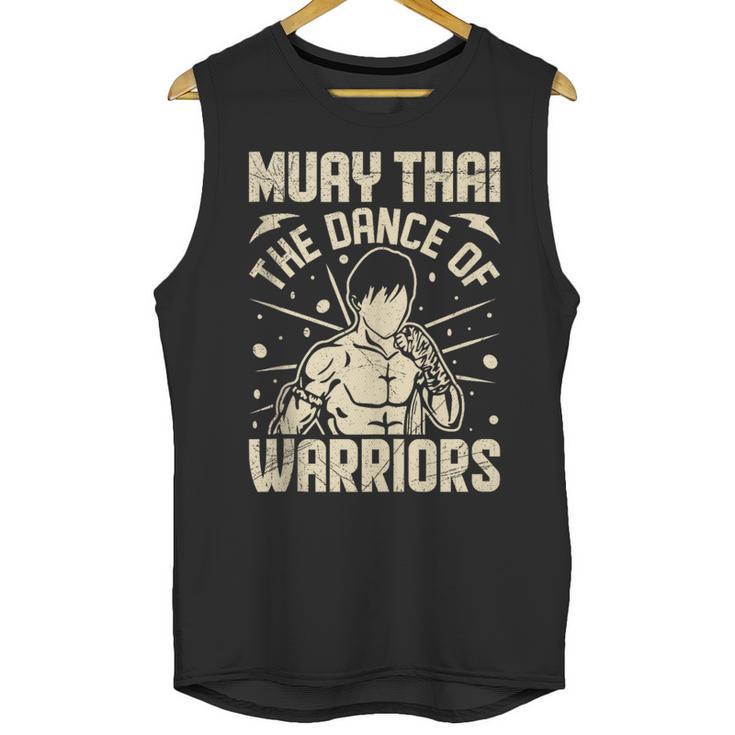 Muay Thai The Dance Of Warriors Muay Thai Unisex Tank Top