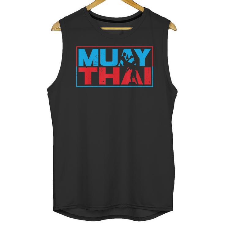 Muay Thai Fighter Boxing Martial Arts Hobby Unisex Tank Top