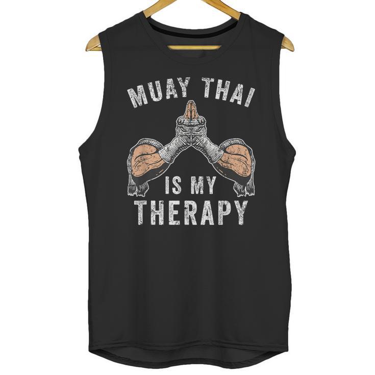 Muay Thai Fighter Martial Arts Sport Muay Thai Unisex Tank Top