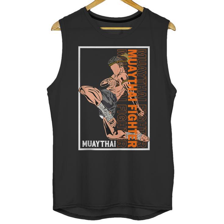 Muay Thai Fighter Unisex Tank Top