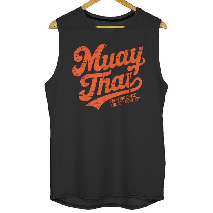 Muay Thai Fighting Muay Thai Coach Unisex Tank Top